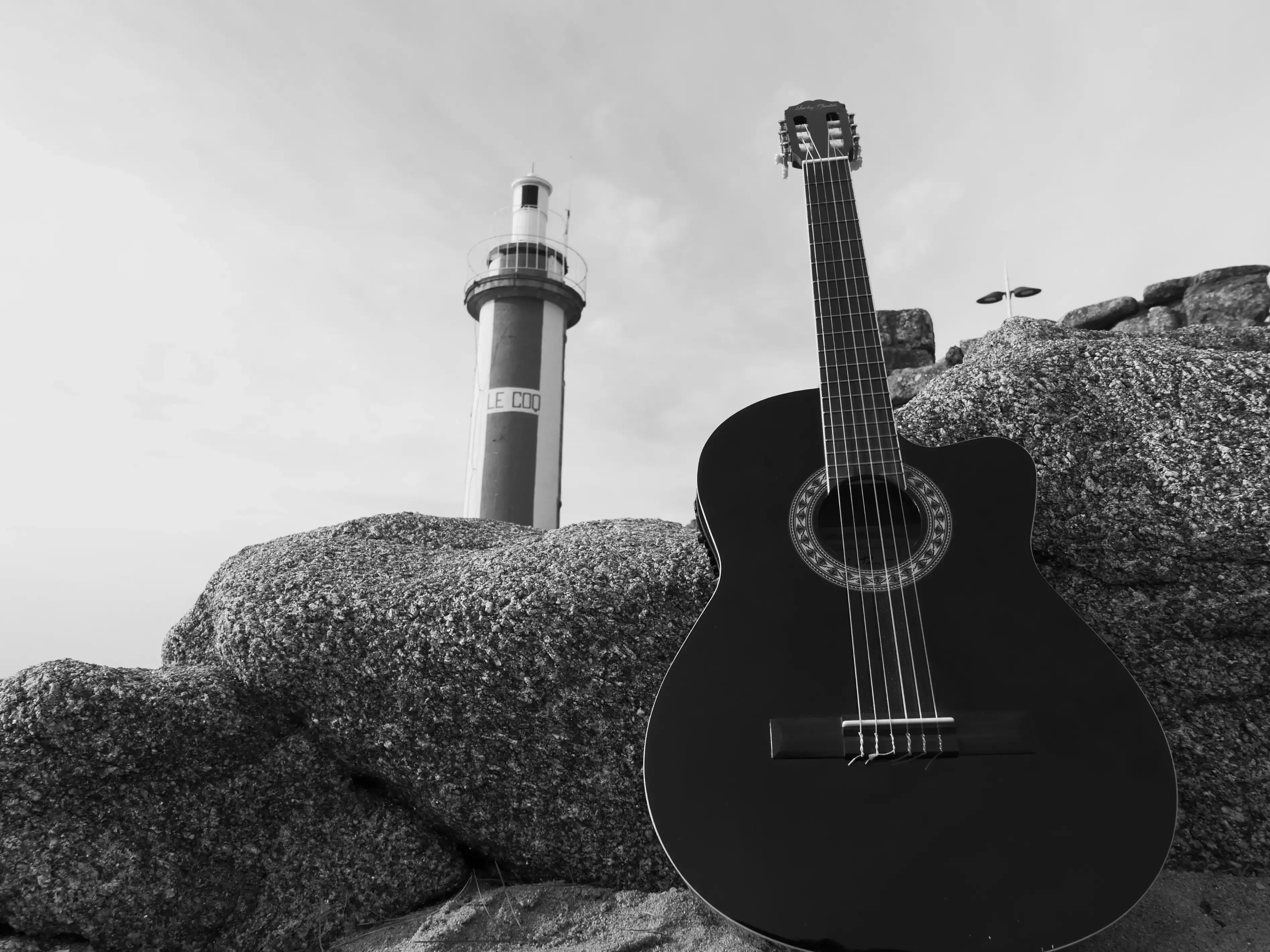Phare de Bénodet au coucher du soleil — Pays Fouesnantais, Finistère Sud